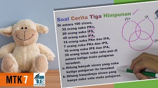 Soal Cerita 3 Himpunan