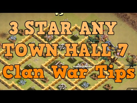 How to 3 star any town hall 7 (th7) in clan wars. this strategy is my opinion the best use order every single base