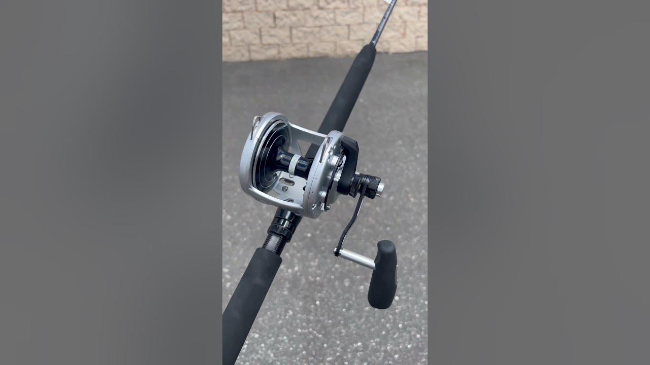 Topless Penn Fathom II 80 2-Speed Lever Drag Reel 