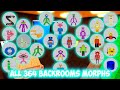 All how to get all 364 backrooms morphs in backrooms morphs  roblox