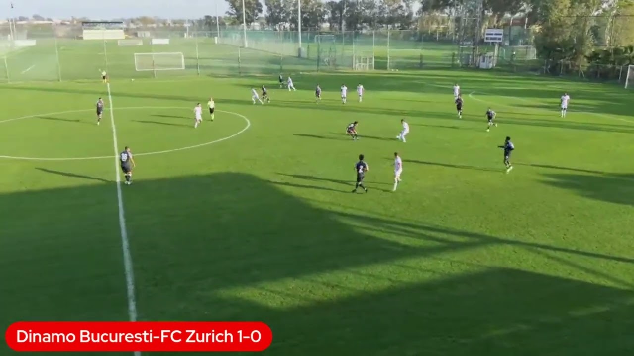Rezumatul partidei dintre Dinamo Bucuresti-FC Zurich