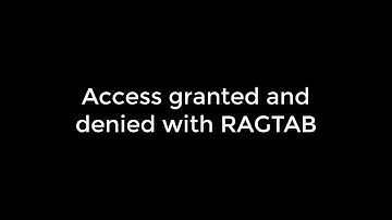 Access Granted and Denied with RAGTAB | Acceso Válido e Inválido con RAGTAB