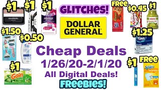 Dollar General Cheap Deals 1/26/202/1/20! All Digital Deals!