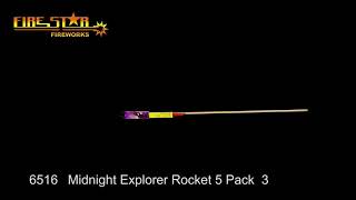 6516 Midnight Explorer 5pk Rocket - YouTube