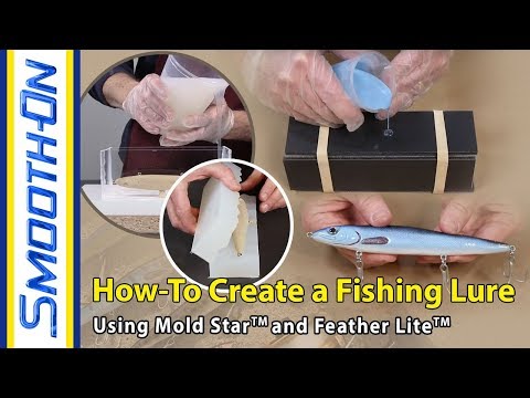 How To Make Fishing Lures With Mold Star™ & Feather Lite™