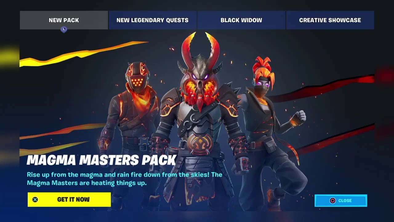 NEW SKIN MAGMA MASTER PACK
