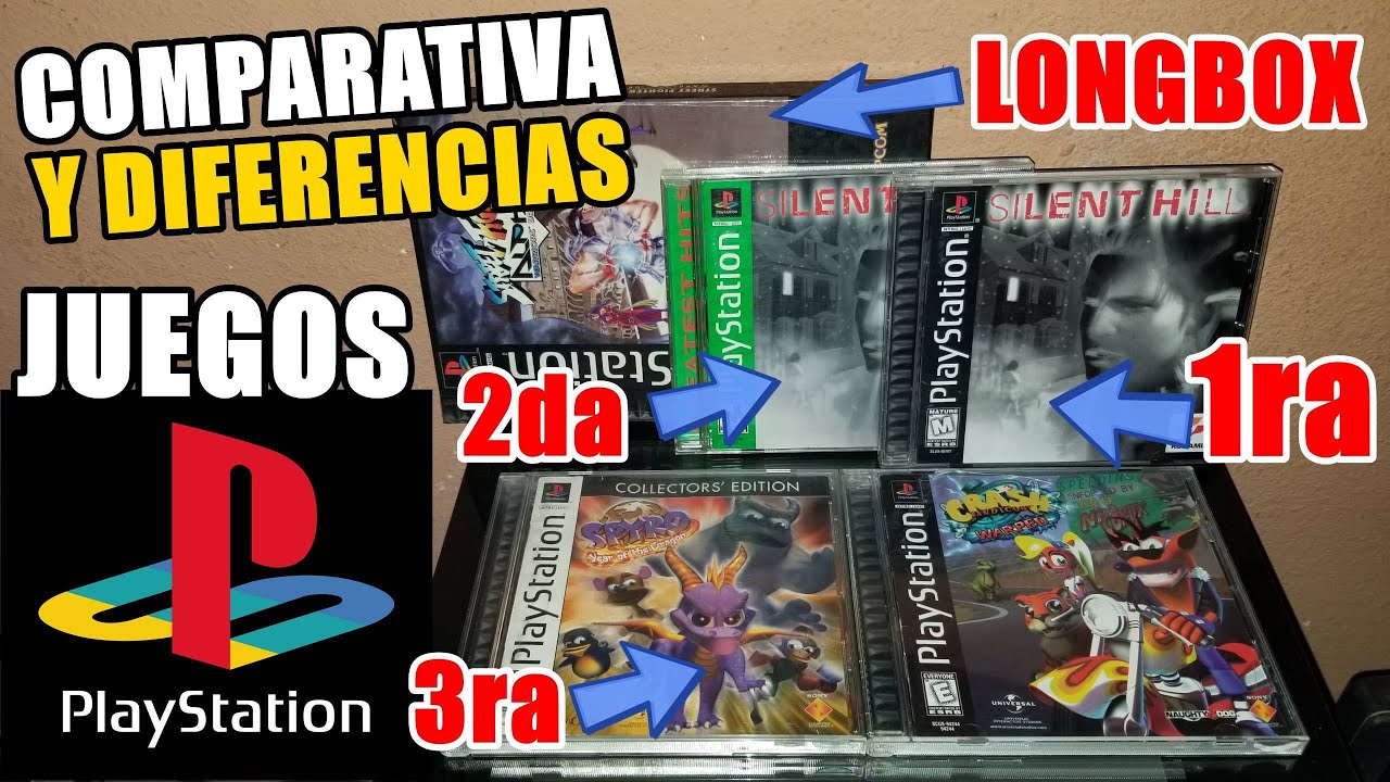 Comparativa y Diferencias en los Juegos de PS1 - TODAS LAS EDICIONES NTSC -  Cual es su Precio? 