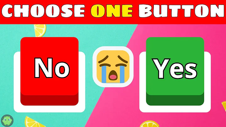 Choose One Button | 🟢YES or NO🔴Challenge | Hardest Choices EVER!