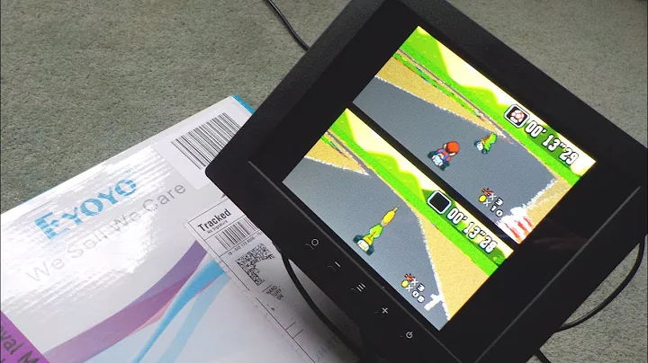 Eyoyo S801C review - USB-Powered 8 Inch TFT LCD monitor / screen