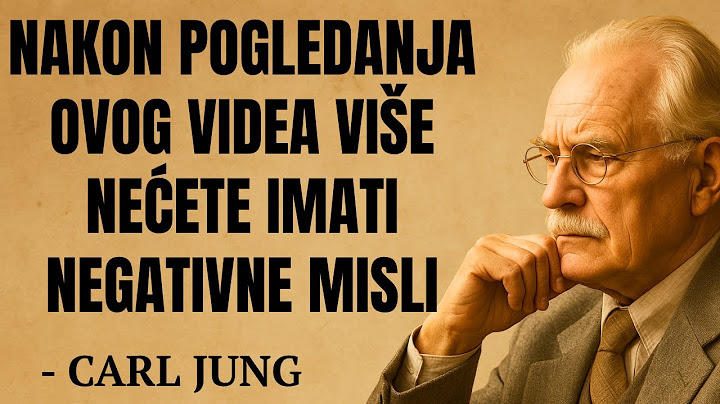 KAKO SE RIJEŠITI NEGATIVNIH MISLI I SAMOSABOTIZACIJE | 15 LEKCIJA CARL JUNG