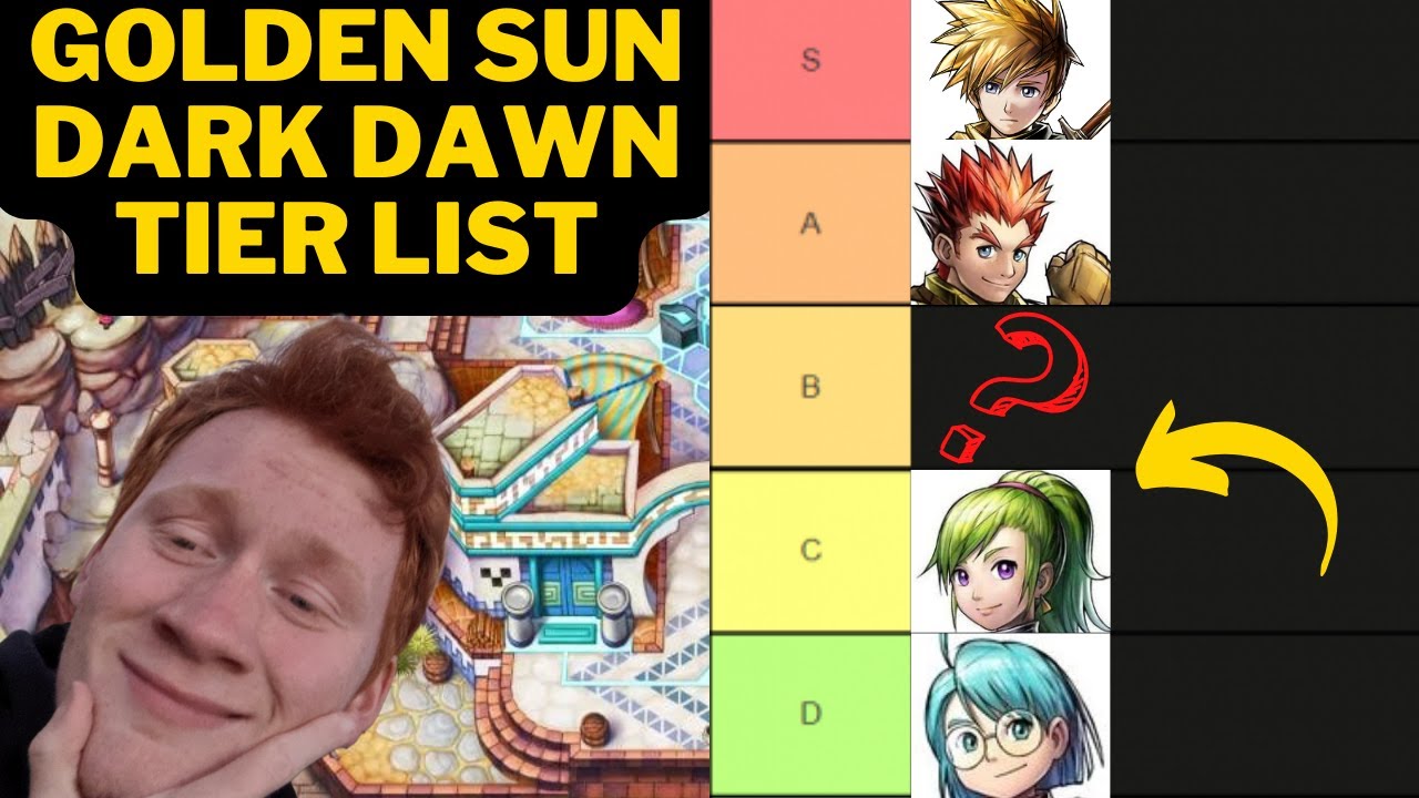 Golden Sun Dark Dawn All Characters RANKED! from WORST to BEST