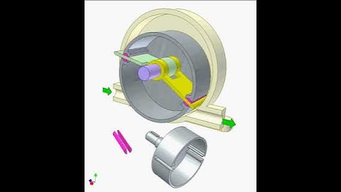 Pump with eccentric 4b