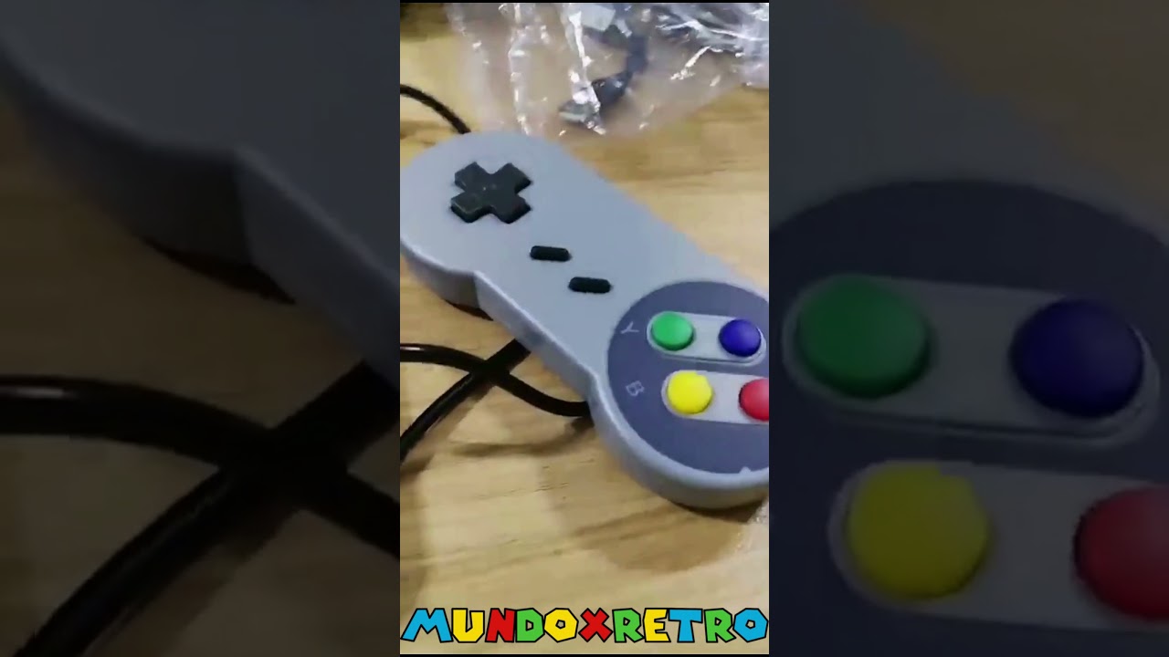 Mando USB Joystick Gamepad Controller SNES - Super Nintendo para Pc ordenador Windows