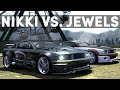 NFS Most Wanted NIKKI Vs JEWELS Full Race