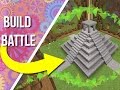 Building An Aztec Temple on BUILD BATTLE!