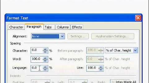 Corel Draw 12 Tutorial Urdu Part 6 By Irfan Wazir Ali