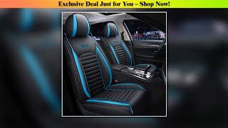 Must Buy Leather Car Seat Covers for Peugeot 3008 206 508 308 307 407 207 2008 208 406 301 607 Fron