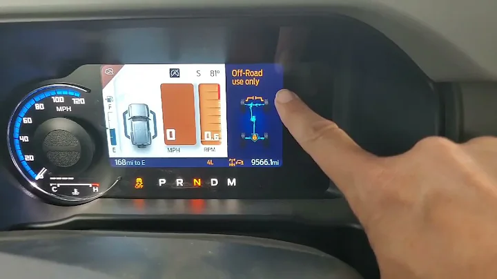 Ford Bronco Hero Switches and GOAT Modes with Char...