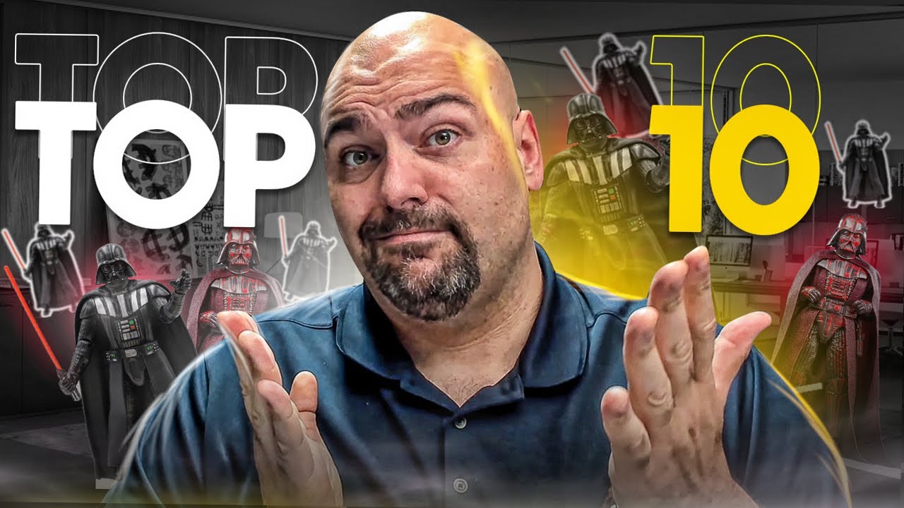 45 Years of Darth Vader Action Figure Evolution [Top 10]