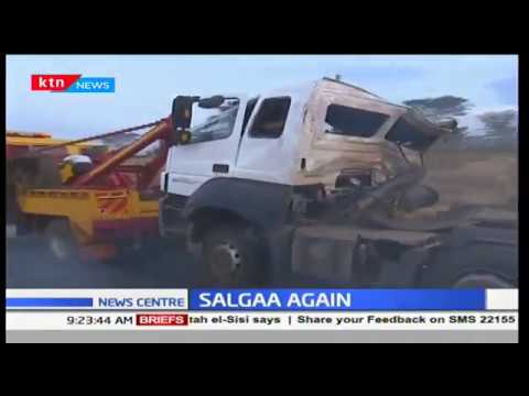 Driver Dies After Losing Control Of Trailer At The Notorious Salgaa Stretch