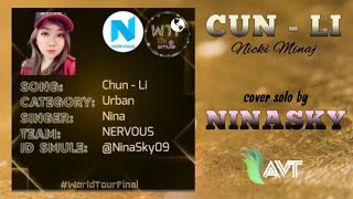 CHUN LI cover solo by NINASKY