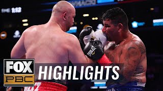 Kownacki and Arreola set record for most punches in heavyweight fight | HIGHLIGHTS | PBC ON FOX
