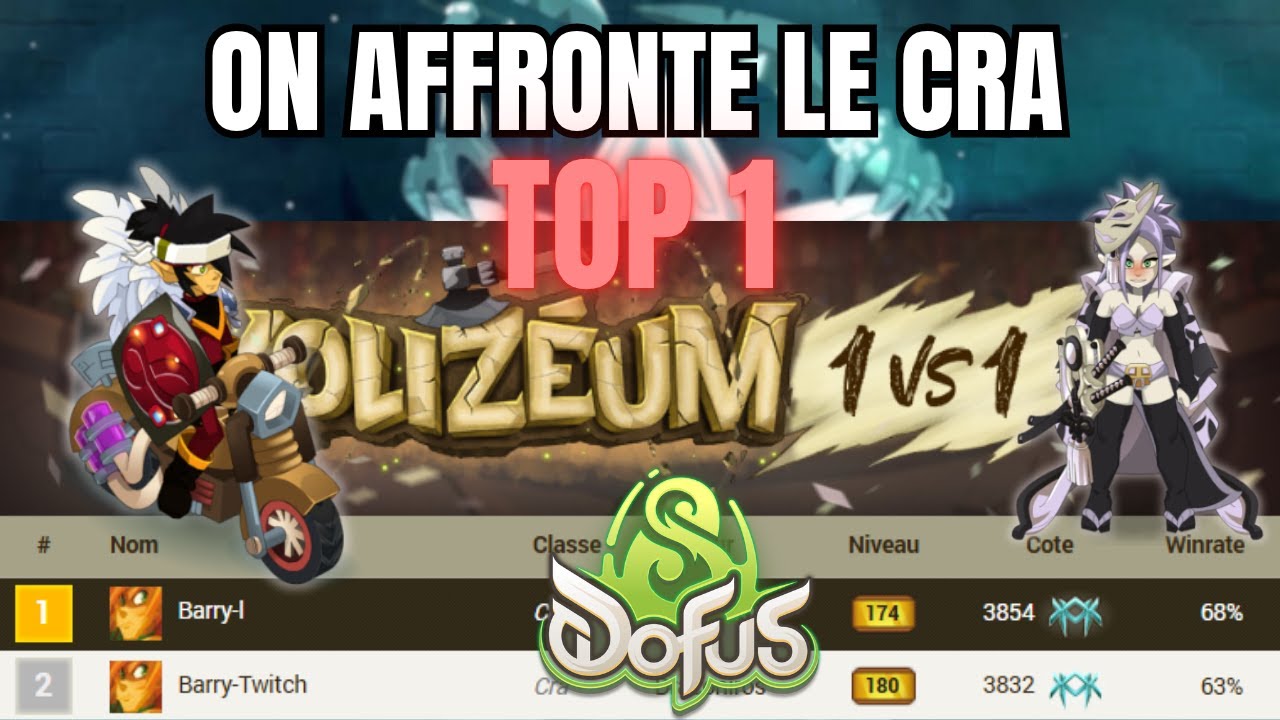 [DOFUS 3.1] - SRAM TERRE 1v1 - ON AFFRONTE LE TOP CRA