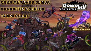 Cara Membuka Semua Karakter dan Sepeda Tanpa Cheat di Downhill Domination PS2