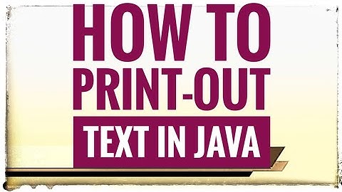 How to print-out text in java Programming using N-IDE mobile apps. (First Program)