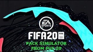 Opening Pack Simulator FUT 20 ft. Eriksen, Hernandez, etc screenshot 1