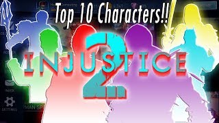 Top 10 Best Characters! Build Best Teams! Damage Heroes - Legendaries Gold Silver Injustice 2 Mobile screenshot 5