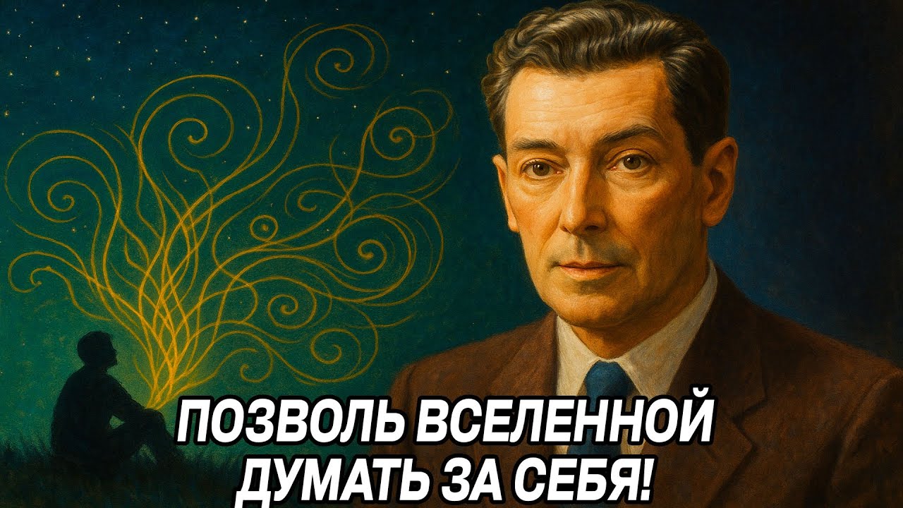 Впусти В СЕБЯ ВСЕЛЕННУЮ, чтобы ОНА ДУМАЛА ЗА ТЕБЯ - Невилл Годдард и его КЛЮЧЕВОЕ учение