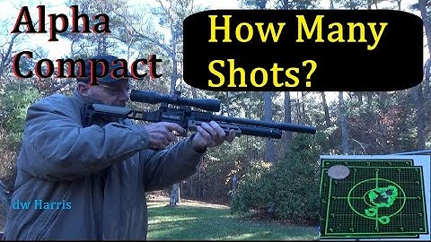 Alpha Compact PCP How Many Shots at 32 Degrees