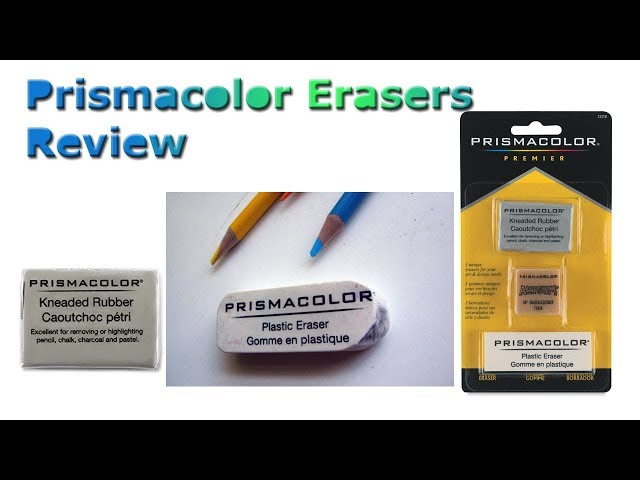 Prismacolor Premier Art Eraser Gommes Borradores Set Kneaded Artgum Plastic