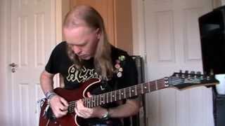 Video thumbnail of "Mama's Boy's - Needle in The Groove guitar solo."