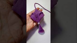 Easy and Stylish Fabric Latkan Tutorial | DIY Tassel Design😍#shorts