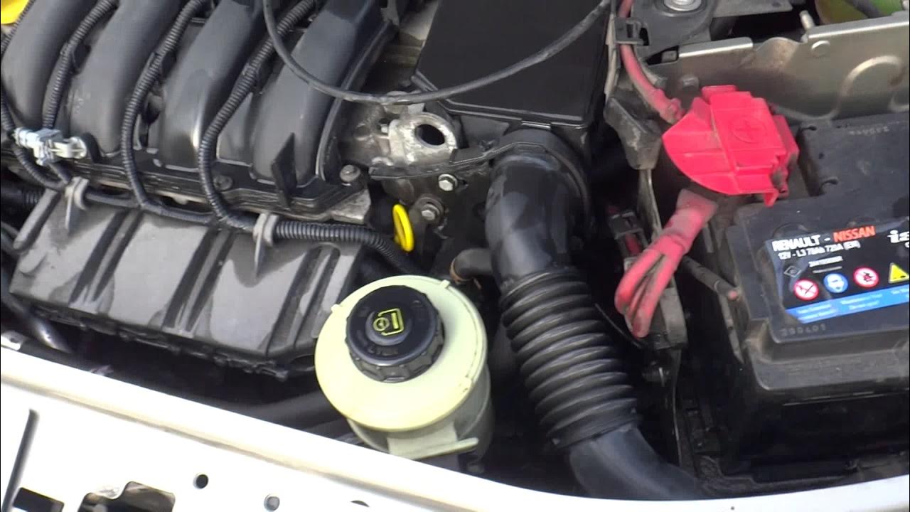 Как снять аккумулятор с ларгуса