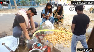 This Was Unexpected..!😲😲 See What This pani Puri Wala/Seller Did For His Business #hygiene