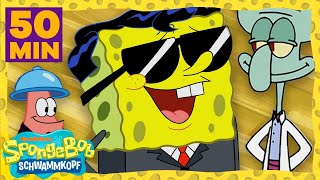 SpongeBob | 50 Minuten der nobelsten Momente in Bikini Bottom | SpongeBob Schwammkopf