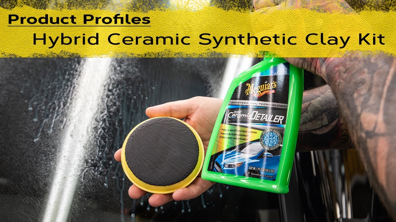 MEGUIAR'S Clay Bar Hybrid Ceramic Kit - Car Care – WaxPlus Auto