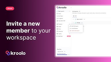 Invite Team Members to Your Kroolo Workspace | Quick Guide