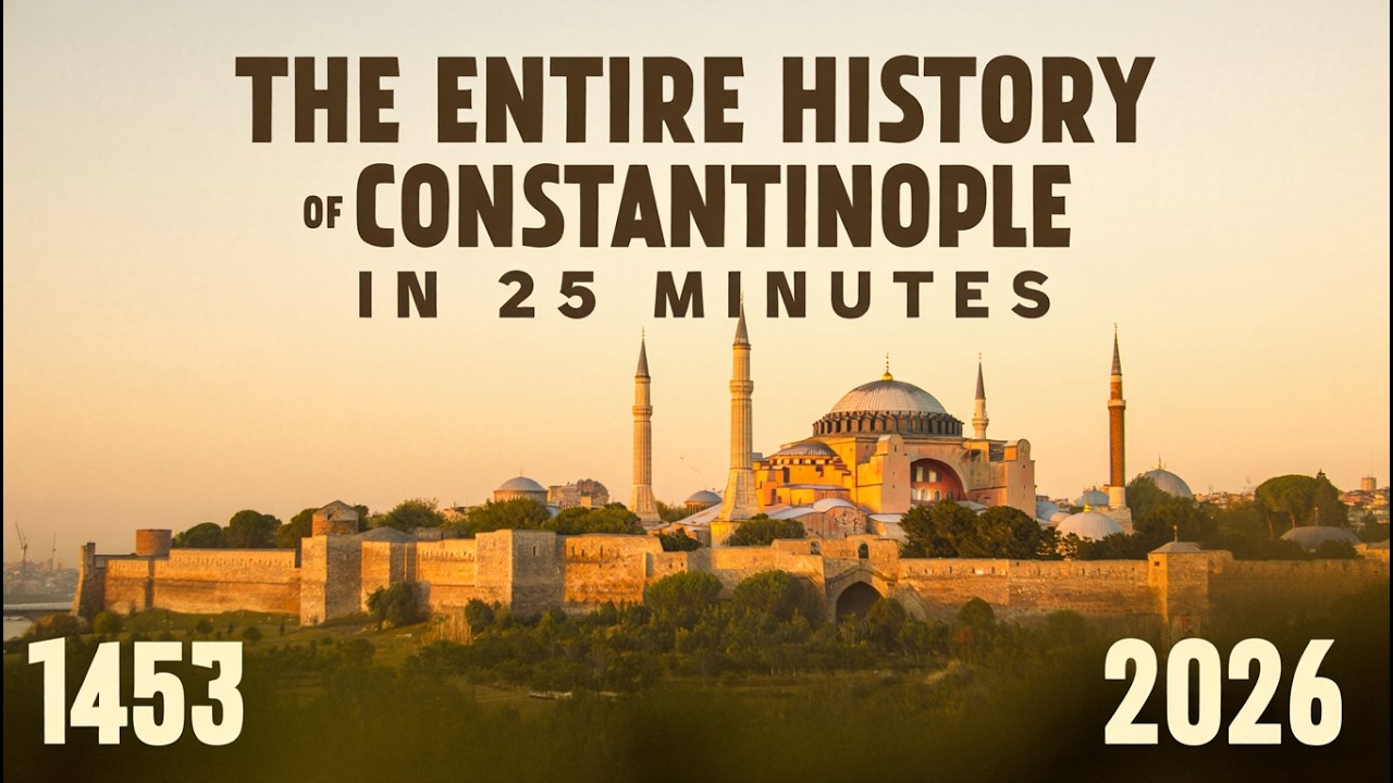 The Entire History of Constantinople in 25 Minutes