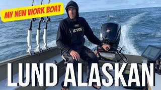 Lund Alaskan Set Up  My new 20 Foot Aluminum Boat Walk Through