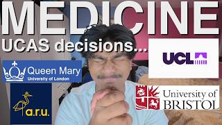 Medicine UCAS DECISIONS 2026 UCL Bristol QMUL ARU Offers and Rejections