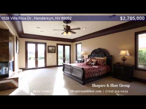1529 Villa Rica Dr, Henderson, NV home video tour