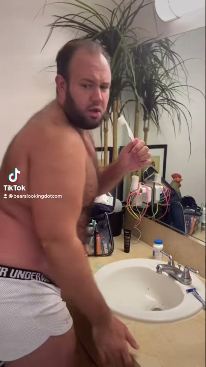 Gay Bear Karate Kick #gaybears #karate #funny #fyp #viral #lol #hairy #men #bearslooking #tiktok