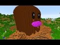 MINECRAFT vs POKEMON GO : GIGA DIGLETT VS REZENDE !!!