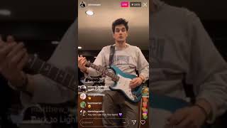 John Mayer Instagram Live (3\/16\/2019) Playing guitar in his kitchen