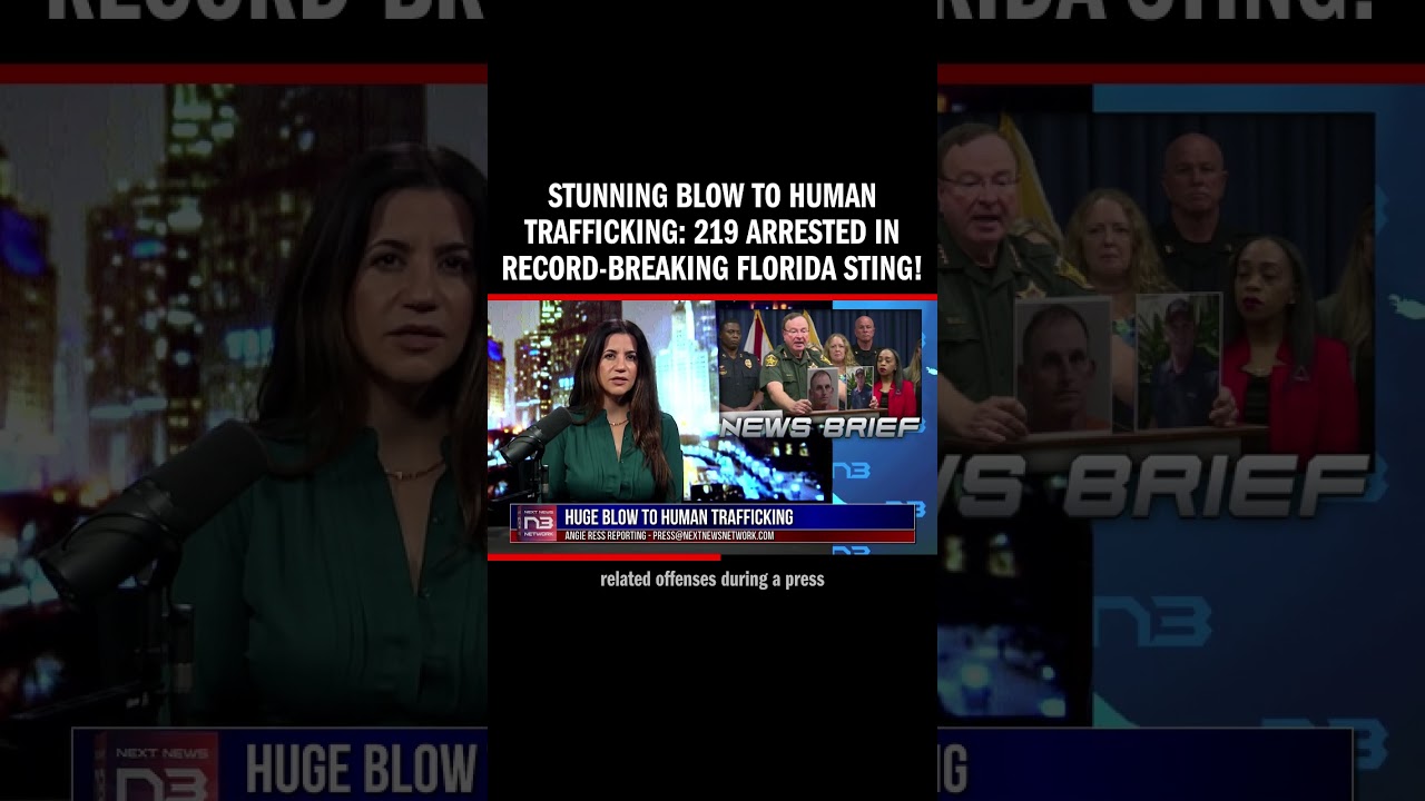 Stunning Blow to Human Trafficking: 219 Arrested in Record-Breaking Florida Sting!