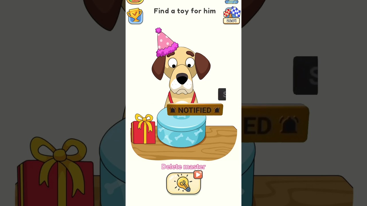 Find a toy for him 🤔 